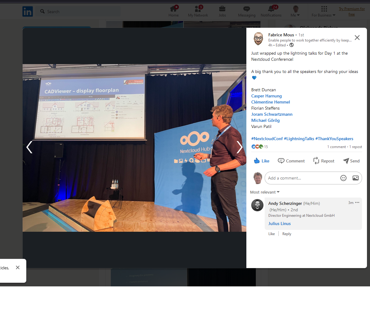 CADViewer in NextCloud NextCoud Image